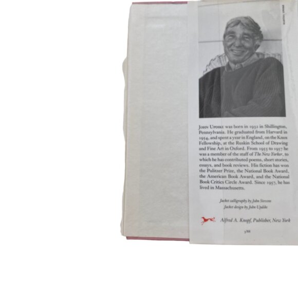 S. a Novel by John Updike Novel 1988 1st Edition 1st Print Knopf Book HC DJ - Picture 10 of 16